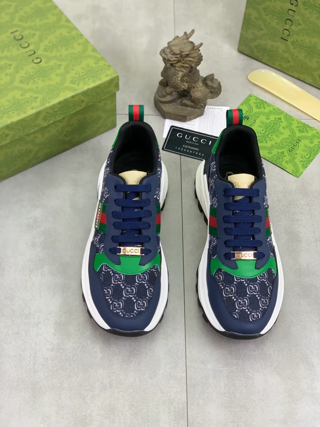 Men's shoes 💰P440💰[New model]🆘 The latest model from Gucci GUCCI official website🎁Classic casual and fashionable men's shoes👟Best model💥The version is simple and elegant, exclusive for trendy men. Unique official website latest brand elements👑Gucci original decoration, fashionable and generous, original soft calfskin fabric➕Comfortable soft first-layer pigskin lining ✅The official website specifies the wear-resistant casual outsole, the classic model is taken in kind🎬Color: 4️⃣colors available😍Number: 38-44